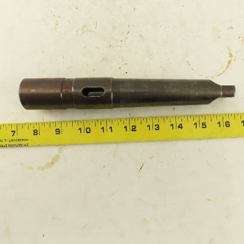 60624 Morse Taper 2MT - 4MT Shank Reducer 3-5/8" Projection