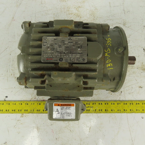 General Electric 5KS182SAB207A 3Hp 1760RPM 3Ph 460V 182TC Severe Duty AC Motor
