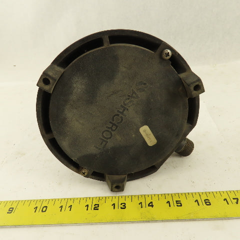 Ashcroft Q-8451 0-400 PSI Receiver Gauge 4" Dial Bottom Port 1/2" NPT