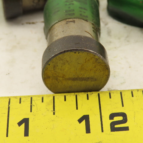 5/8" Round Hole Punch Press Fit 3/4" Head x 1-1/4" OAL Lot Of 16
