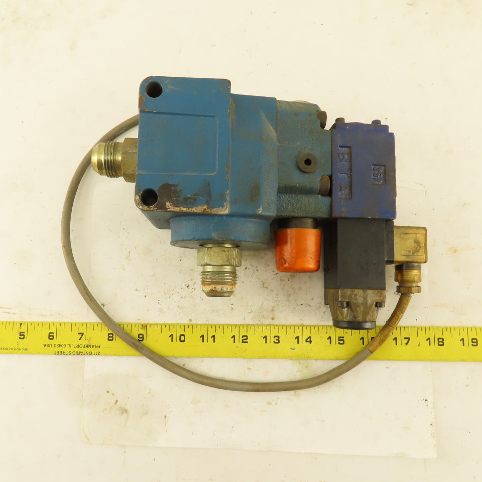 Mannesmann Rexroth DBW 20 BG2-43/200U6AG24N9Z4 Hydraulic Valve Assembly 24v dc