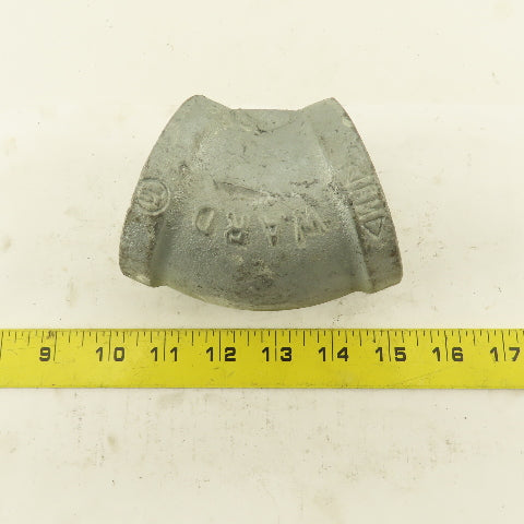 Anvil 2" NPT 45° Elbow Galvanized Iron Pipe Schedule 40 USA