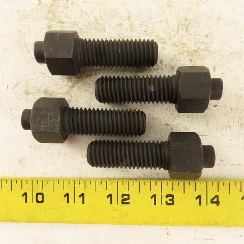 5/8-11 x 2-5/8" Clamp Rest Button Bolt No Jam Nut Lot Of 4