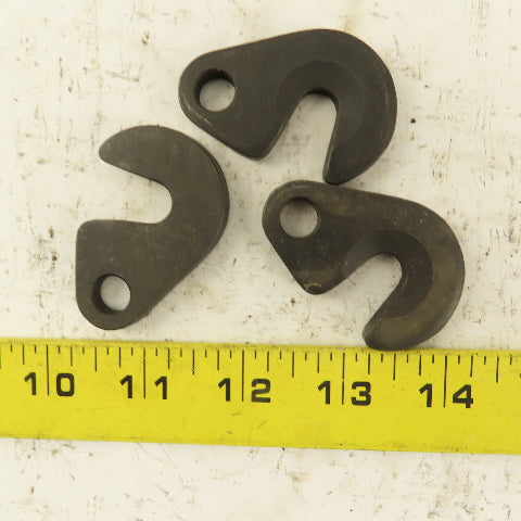 Swing C Washer 3/8" Stud 1" Center Drop 1/4" Thick Lot Of 3