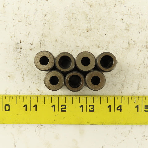 5/8" Dia. X 7/8" Tall Hardened Jig Foot For 1/4 SHCS Lot Of 7