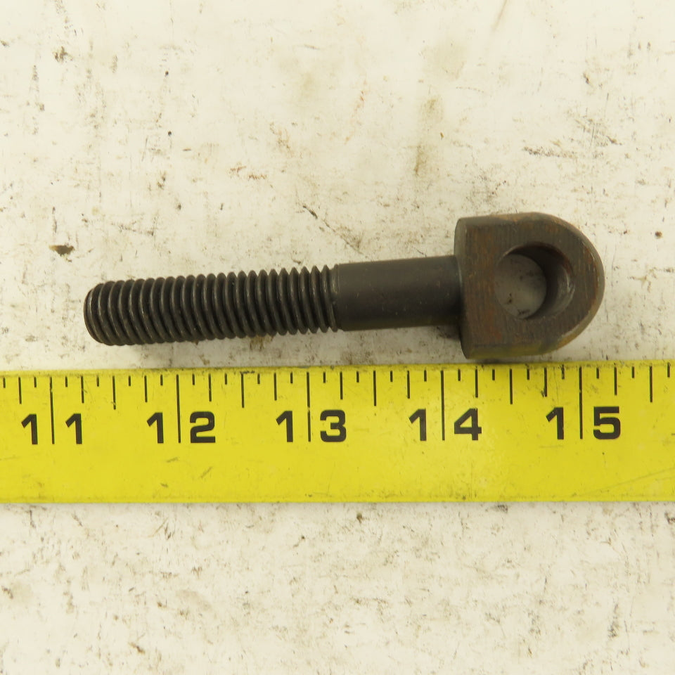 1/2-13 Forged Steel Shouldered Rod End 3-1/8" End To Hole Center 1/2" Eye Dia.