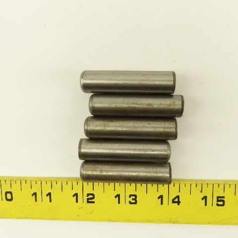 1/2" x 2" Steel Alloy Dowel Pin Lot Of 5