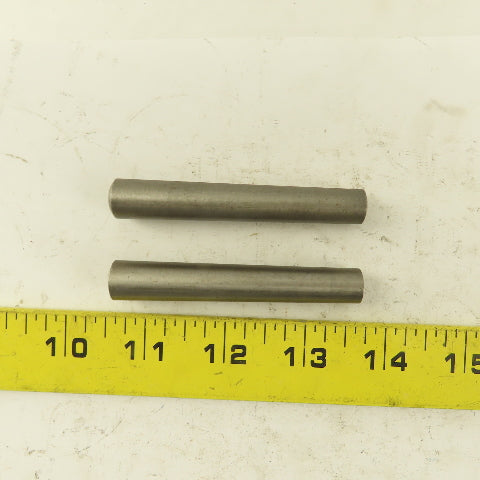 #8 x 3" Long Standard Steel Taper Pin .4305" Minor Dia. Lot Of 2