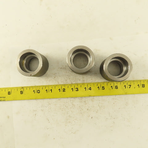 SA/A105 B16 1" Socket Weld Forged Carbon Steel Connector Lot of 3