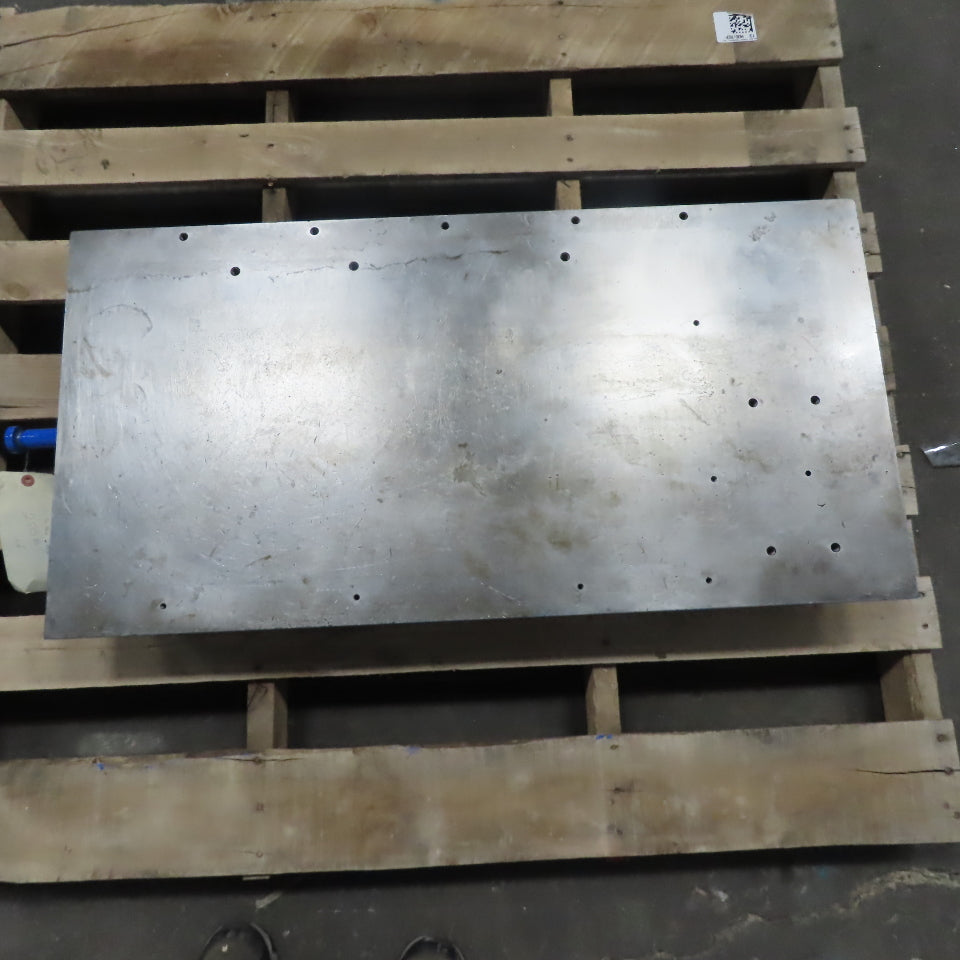 36" x 18" Cast Iron Webbed Layout Assembly Surface Table Top 1" Thick