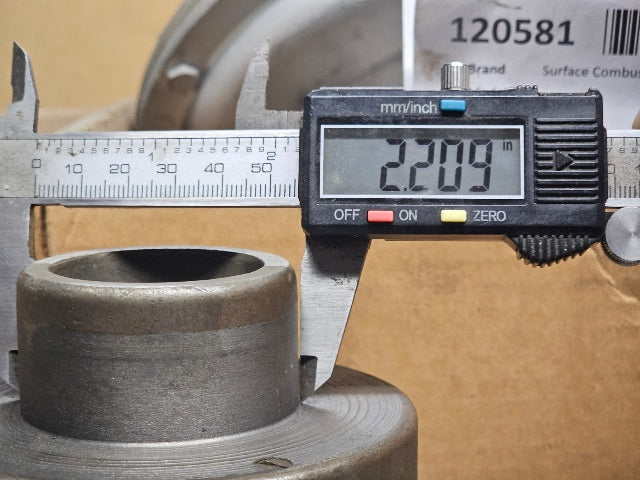 Union MFG. Co. No. 4442 3 Jaw 4" Self Centering Scroll Chuck 1-5/8" Spindle