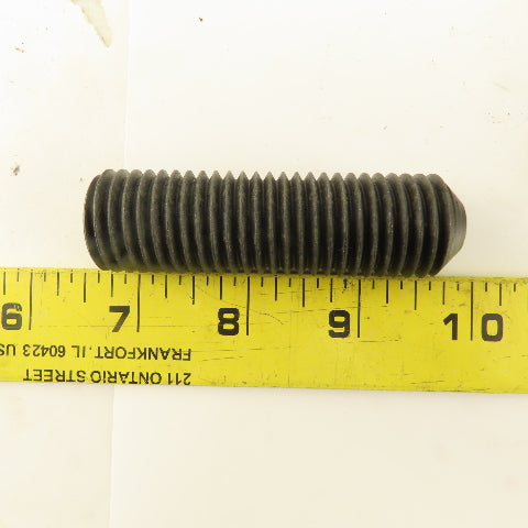7/8"-9 x 3" Cup Point Socket Head Set Screw Lot Of 3