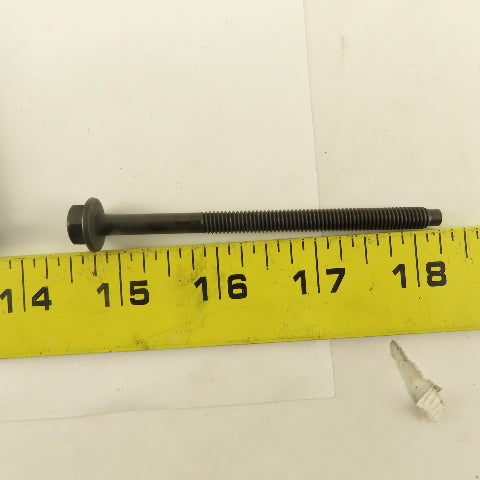 Navistar 1854024C1 M6 x 85mm Dog Point Hex Head Flange Bolt Gr. 10.9 Lot Of 10