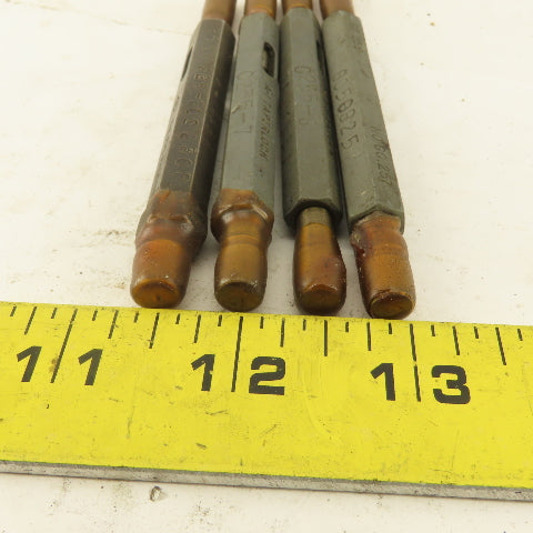 Metro .255 Go .257 No Go Plug Gage Lot Of 4
