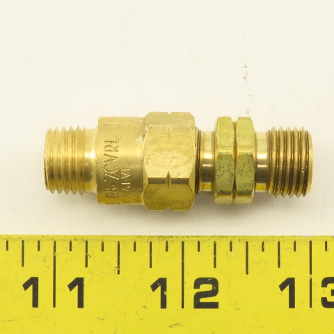 Harris 88-7CVRL Torch End Check Valve B Style Fitting 9/16"-18
