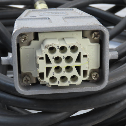 YZ-3718037A Robot Cable 10 Pin Female Harting 8 Pin Male 42'