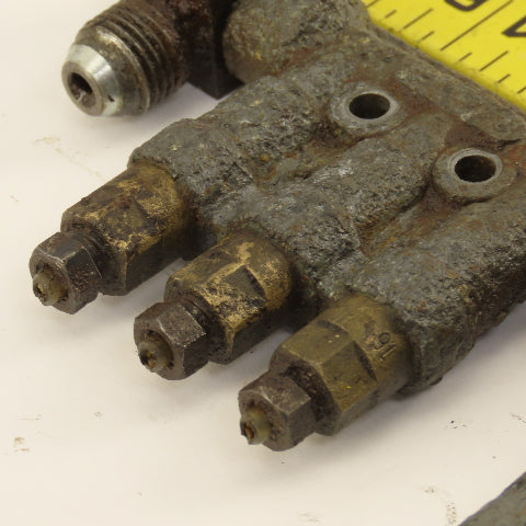 Okuma Metered Lubrication Valve Manifold 9 Port