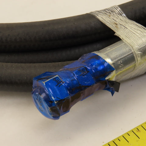 Yale 580089068 Forklift Hydraulic Hose Assembly 3/8" Parflex