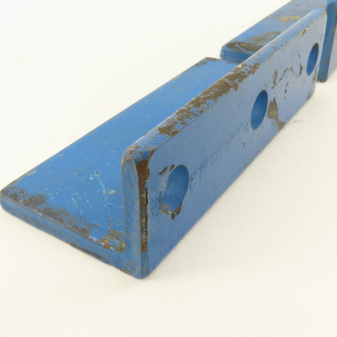 Gorbel Style Underhung Bridge Crane Angle End Stop 7" x 3" x 2" Lot Of 2