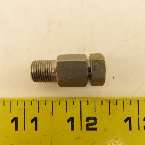 1/8" Male NPT x 1/8" Thermocouple Probe Connector Fitting