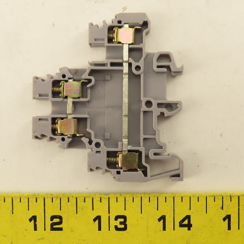 Entrelec M/6D 4 Pole Wire Terminal Block Lot Of 47