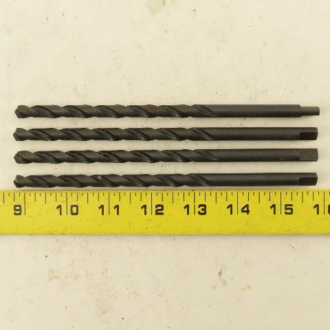 5/16" Dia. 2 Flute Twist Drill Straight Shank 118° 7" OAL Lot of 4