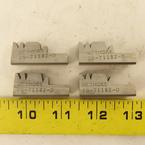 Wetmore 2B-71182 Hobbing Form Mill Cutters Set 3 Lot of 4