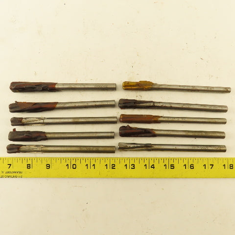 SPIE Murdock A-2b-73040 0.434" Carbide Tipped Spiral Chucking Reamer Lot of 10