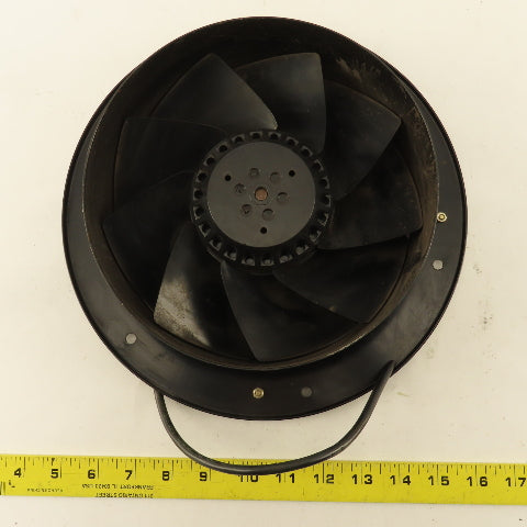 EBM W4S200-CI04-05 Cabinet Cooling Fan 230V 50/60Hz 11" 1370/1580 RPM