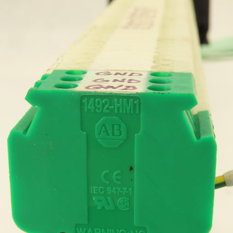 Allen Bradley 1492-HM1 1492-H Rail Mount Terminal Blocks Fuse Holders Lot Of 70
