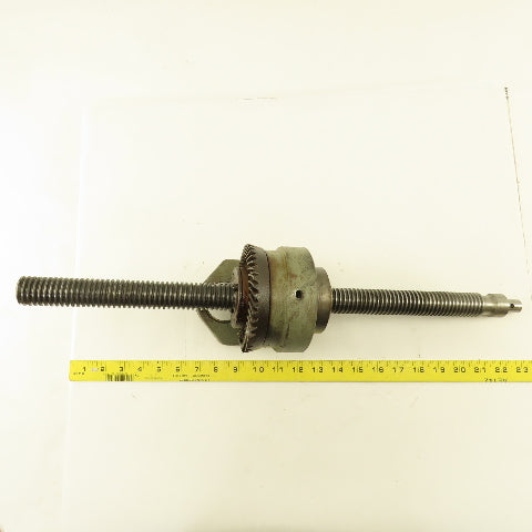 Mitsui MSG-200MH Surface Grinder X-Axis Feed Ball Screw W/ Casting