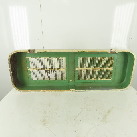 43" x 14" x 4" Rounded Heavy Cast Iron Machine Guard Door