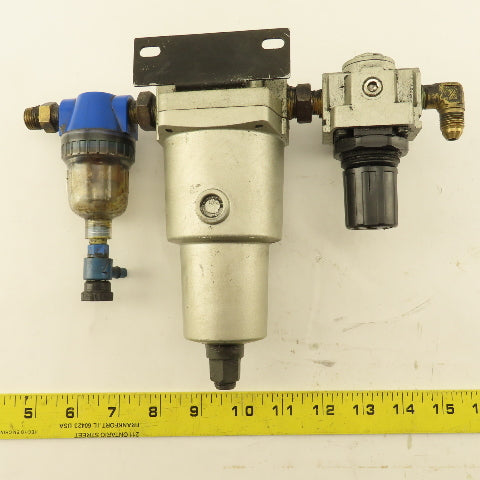 SMC AM250 AR2500 Airline Filter Regulator Mist Separator 3/8"-1/2"