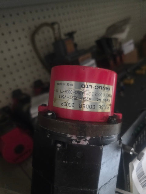 Fanuc A06B-0312-B564 #0008 1-OS AC Servo Motor 120V 2000RPM 3Ph