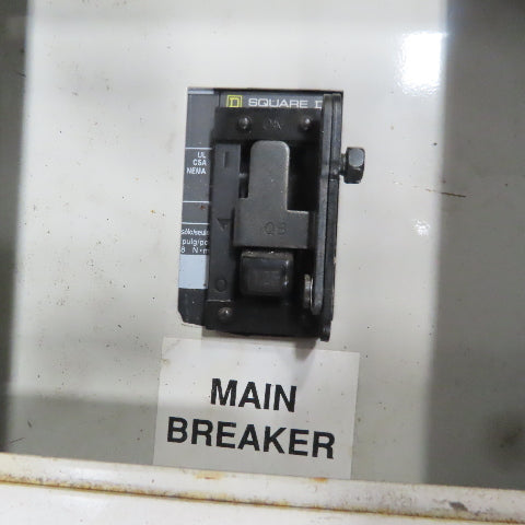 Vti FDPMF125 Fused Load Center 125A 208V 40 Single Pole 20A Breakers & 40A
