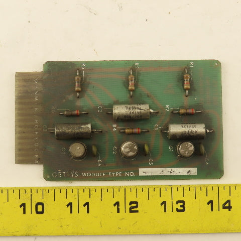 Getty 44-0040-100 Resistor Card Circuit Board