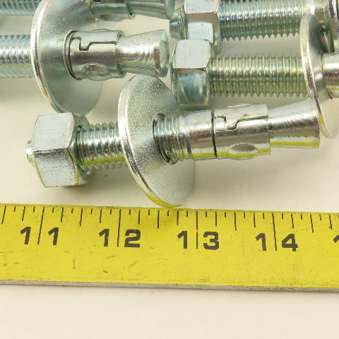 Powers Fasteners 5/8" x 3-1/2" Concrete Wedge Anchor Lot Of 22