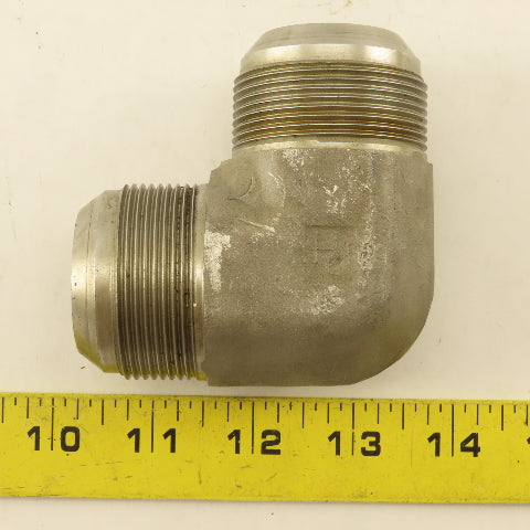 Parker Hannifin 1-7/8"-12 (-24) Stainless Steel Hydraulic Elbow 90°