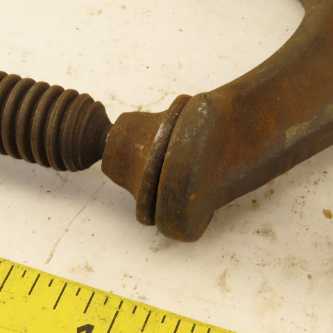 404 Drop Forged C-Clamp 4" Opening 3" Throat Depth Steel USA Lot of 2