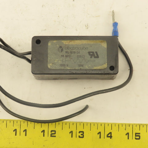 Electrocube RG 1676-24 220 Ohm .50MFD 1000V Noise Suppressor