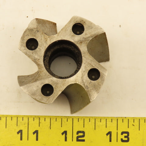 2-1/8" OD End Mill Cutter 4 Flute 5/8" Counter Bore Arbor