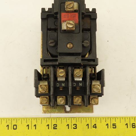 Allen Bradley 700-BR220A1 600V 10A AC Relay 120V 50/60Hz Coil
