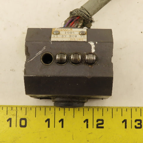 Balluff B4 R08-40-11 Mechanical Multiple Position Limit Switch 3 Way