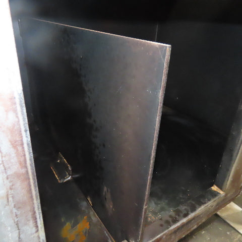 Dust Fume Collector Trap Baffle Box 24"x30"x24" 10" Diameter In & Out