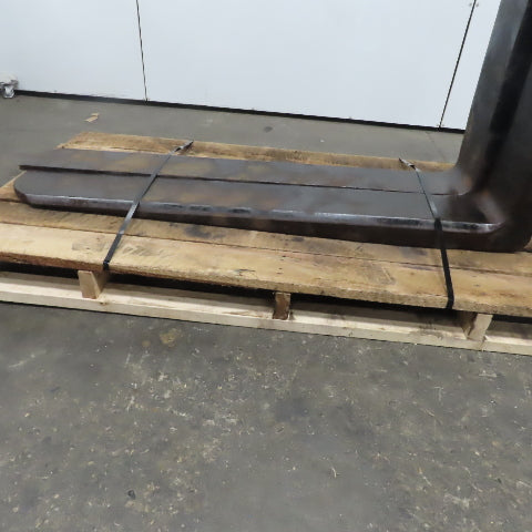 60" Full Taper Rod Pin Mount Forklift Forks 8"x3" 20,600 lb Cap Ea. for 4" Shaft