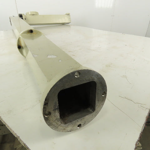 52" x 21" Aluminum Wireway Machine Monitor Duct Housing Assembly