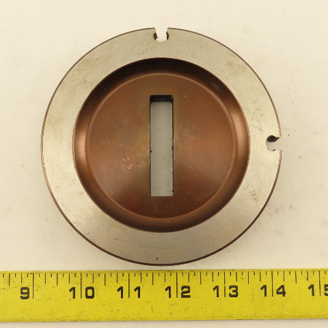 Mate .375 x 2.000 +.100 Rectangle Hole Die 4-15/16" OD