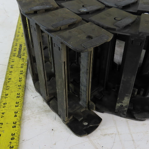 Igus 35.2.100 92" Long Cable Carrier Energy Chain W/Ends 4-1/2" x 1-3/4" ID