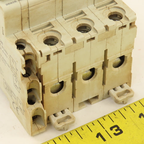 Merlin Gerin 17471 Multi 9 3 Pole D15A 15A Circuit Breaker W/ Auxiliary