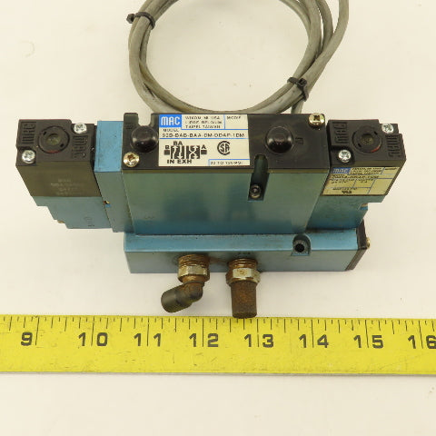 MAC Mac 92B-BAB-BAA-DM-DDAP-1DM 2 Position Double Solenoid Pneumatic Valve 24VDC